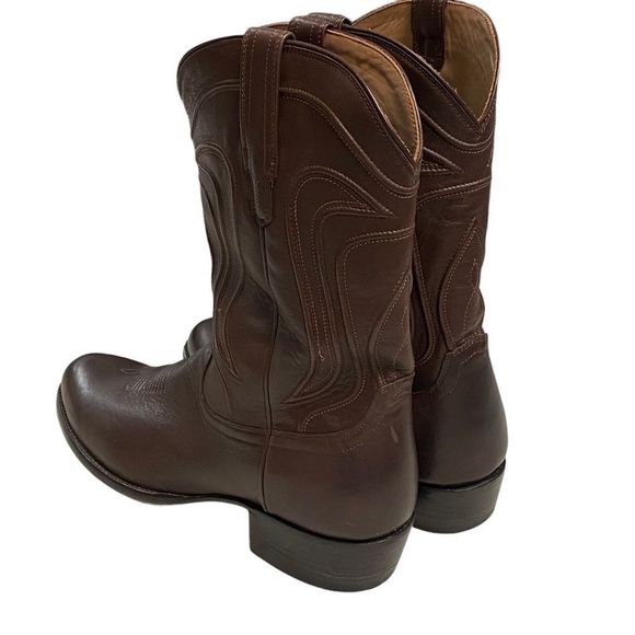 Tecovas Jamie Boots in Sequoia Bovine 15 D Womens Brown Cowgirl Rodeo Equestrian - Picture 8 of 11